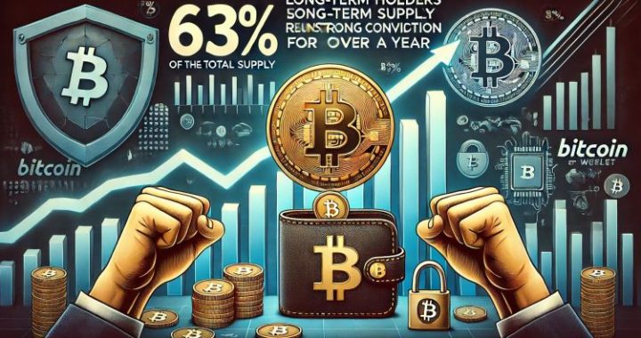 Bitcoin Long-Term Holders Show Conviction: 63% Of Supply Hasn’t Moved In A Year