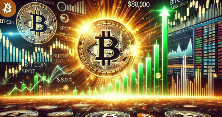 Bitcoin Spot Volume Nearly Triples As BTC Breaks $91,000