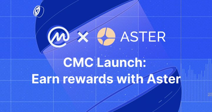 CoinMarketCap Introduces CMC Launch, Elite Pre-TGE Project Launchpad, With Aster as Inaugural Project