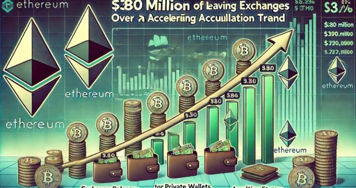$380M In Ethereum Leaves Exchanges In 7 Days – Accumulation Trend Accelerates