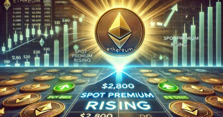Ethereum Spot Premium Signals Strength – $2,800 Resistance In Focus