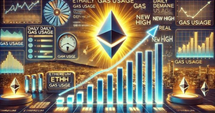 Ethereum Daily Gas Usage Hits New Highs – Real Demand Powers ETH Growth
