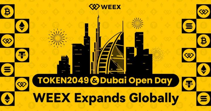 WEEX Shines at TOKEN2049, Launches Dubai Studio to Accelerate Global Expansion