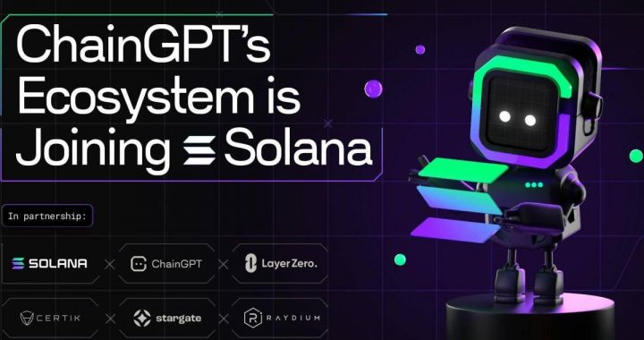 ChainGPT Expands to Solana: $CGPT Token & Full AI Suite Go Multichain