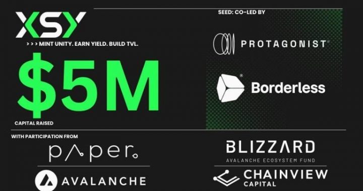 XSY Launches Digital Synthetic Dollar Unity ($UTY) on Avalanche Blockchain, Raises $5 Million in Funding to Advance DeFi Infrastructure