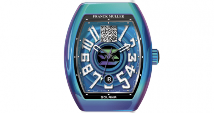 Luxury Watchmaker Franck Muller Debuts Timepiece With Built-In Solana Wallet