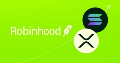 Robinhood rolls out micro XRP, Solana futures following token relisting