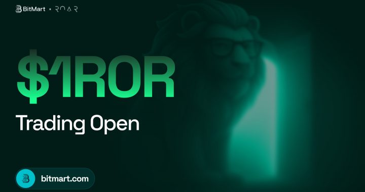 R0AR Lists on BitMart: $1R0R Makes CEX Debut