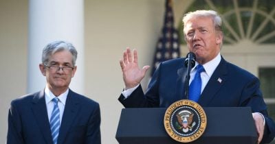 Trump says Fed can raise rates if inflation returns, but warns Powell will be “too late for that too”