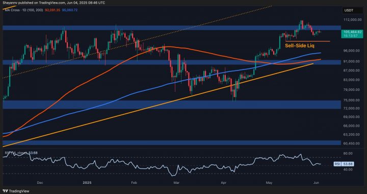 Bitcoin Price Analysis: Is BTC Poised to Retest the $100K Support?