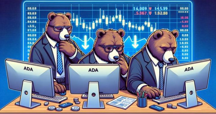 Cardano (ADA) Bears Active — Token at Risk of Another Leg Down