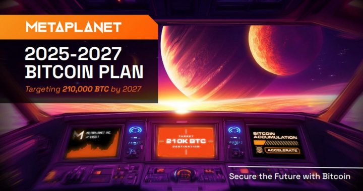‘MicroStrategy of Asia’ Metaplanet Aims To Acquire Over 210,000 BTC By the End of 2027