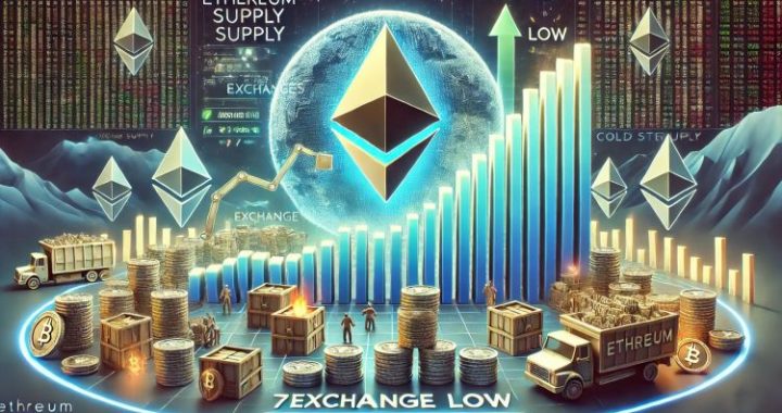 Ethereum Supply On Exchanges Hits 7-Year Low – Breakout Loading?