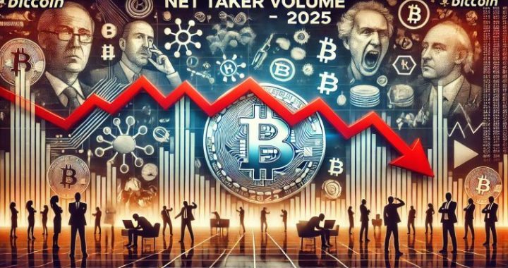 Bitcoin Sees Largest Net Taker Volume Drop Of 2025 –  Traders React To Trump-Elon Clash