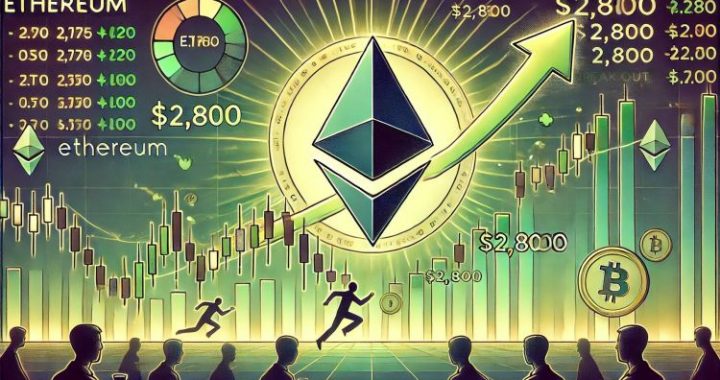 Ethereum Consolidates Below $2,800 – Bulls Need This Level To Trigger Next Leg Up