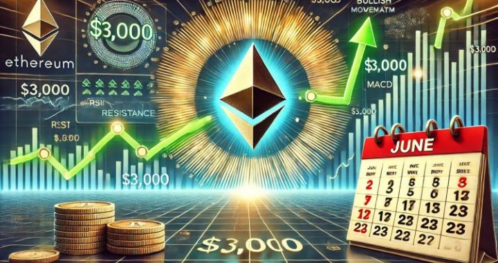 Ethereum Consolidates As Momentum Builds – Analyst Has $3K In Sight For June