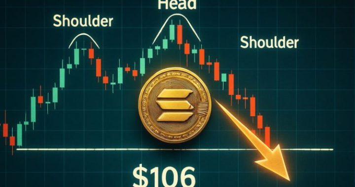 Solana Cracks Below Key Structure – Head And Shoulders Breakdown Points To $106