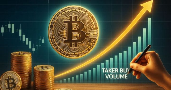 Bitcoin Buy-Side Pressure Surges: Taker Buy Volume Spikes Sharply