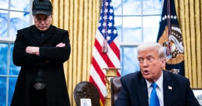 Tesla shares tumble as Trump-Musk bromance collapses days after farewell
