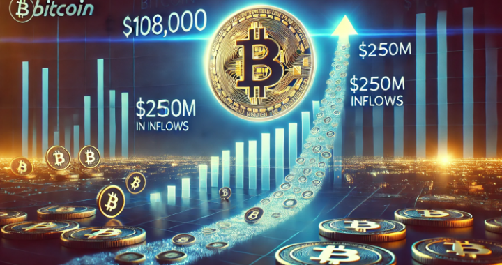 Bitcoin Defies Bears: Price Nears $108,000 Despite $250M Exchange Inflows