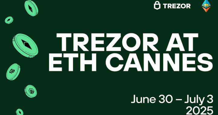 Trezor Joins ETH Community Conference Cannes 2025 as a Partner