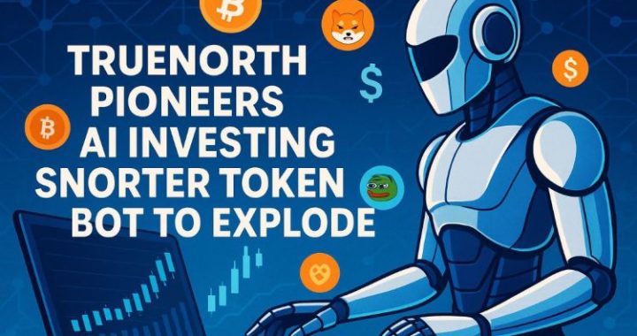 TrueNorth Pioneers AI Investing in Angel Round: Snorter Token Trading Bot to Explode?