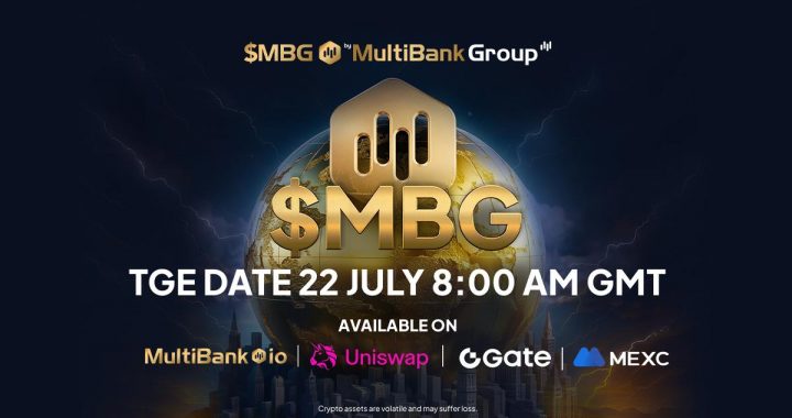 MultiBank Group’s $MBG Token TGE Is Live on MexC, Gate.io, Uniswap and Multibank.io.