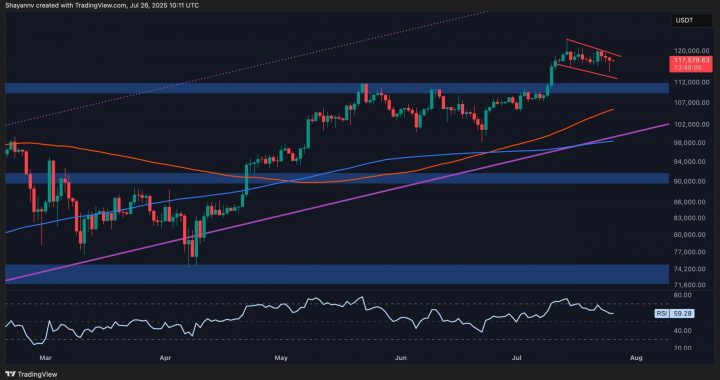 Bitcoin Price Analysis: Is a Crash to $111K Imminent for BTC?