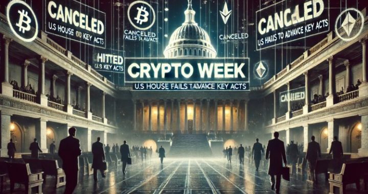 ‘Crypto Week’ Takes A Hit: US House Fails To Advance Key Acts