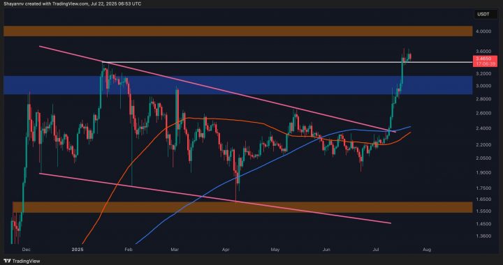 Ripple Price Analysis: Will XRP Dip Before Rocketing Past $4?