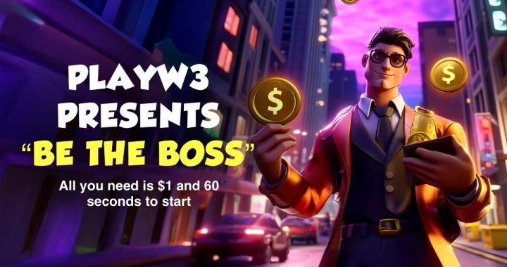 PlayW3 Unleashes ‘Be The Boss’: A New On-Chain Business Model That Turns Creators Into Owners — $320,000+ Already Paid Out