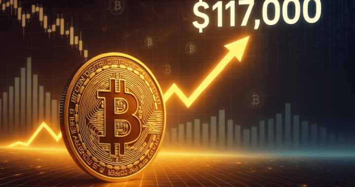 Bitcoin Short-Term Upper Bound Is $117,000, Glassnode Says