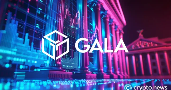 Gala double bottom signals a bullish rally above major resistance