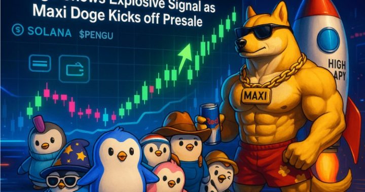 Memecoins Are Back: Pengu Flashes Buy Signal as Maxi Doge Raises $100K in Presale