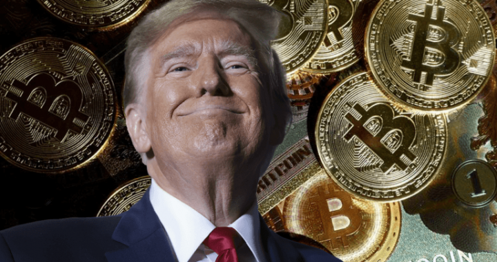 Trump Takes Victory Lap on Nasdaq, Crypto Going ‘Through the Roof’