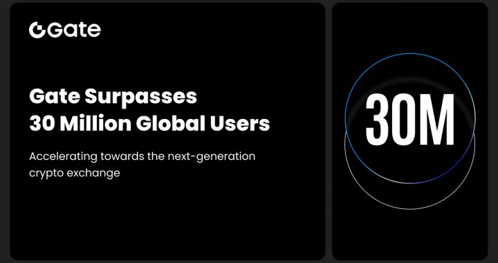 Gate Surpasses 30 Million Global Users, Accelerating Its Rise as the Next-Generation Crypto Exchange