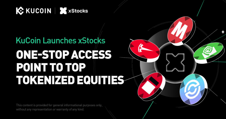 KuCoin Launches xStocks, Delivering a One-Stop Access Point to Top Global Tokenized Equities