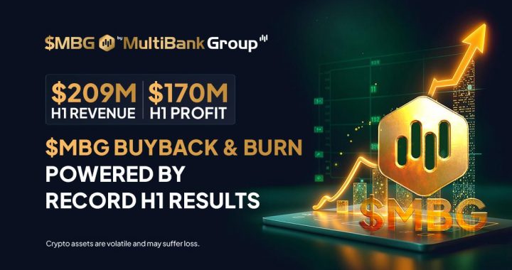 Buyback and Burn of $MBG Unveiled as MultiBank Group Posts $209M H1 Revenue