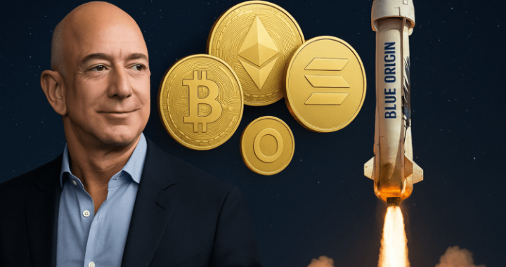 Jeff Bezos’ Blue Origin Now Takes Bitcoin, ETH, SOL For Spaceflights