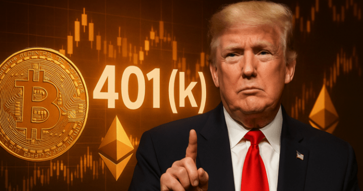 Crypto Set For $1.25 Trillion Tsunami As Trump Opens 401(k) Floodgates