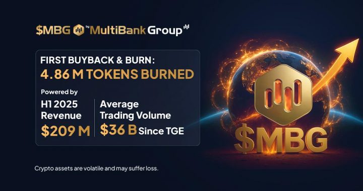 $MBG Token Supply Reduced by 4.86M in First Buyback and Burn by MultiBank Group