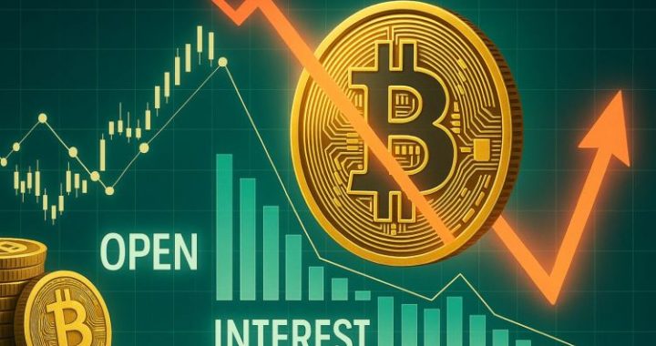 Bitcoin Open Interest Flips Negative After July Peak – Risk Appetite Cools
