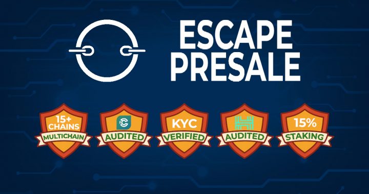 ESCAPE Presale Live on Ethereum With $280K Raised, Hacken Audited and SolidProof KYC Verified