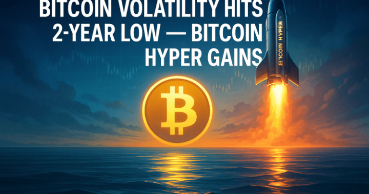 Bitcoin Volatility Hits 2-Year Low: Here’s Why Bitcoin Hyper Could Be the Big Winner