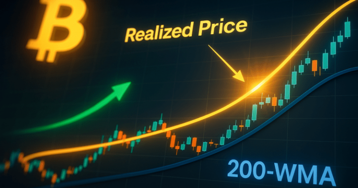 Bitcoin Realized Price Flips 200-WMA: What Happens Next?
