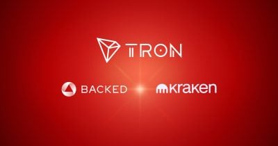 Kraken and Backed Announce Strategic Collaboration With TRON DAO to Broaden Access to Tokenized Equities