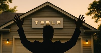 Tesla shares rise 2.4% following Elon Musk’s ‘Daddy’s home’ comment