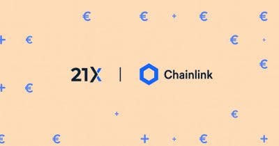 First EU-regulated on-chain exchange 21X taps Chainlink for tokenized securities