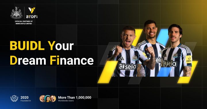 BYDFi Highlights ‘BUIDL’ Ethos During Newcastle United Match Against Arsenal