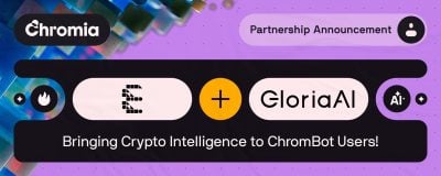 EvalEngine partners with Gloria AI to bring real-time crypto data to ChromBot